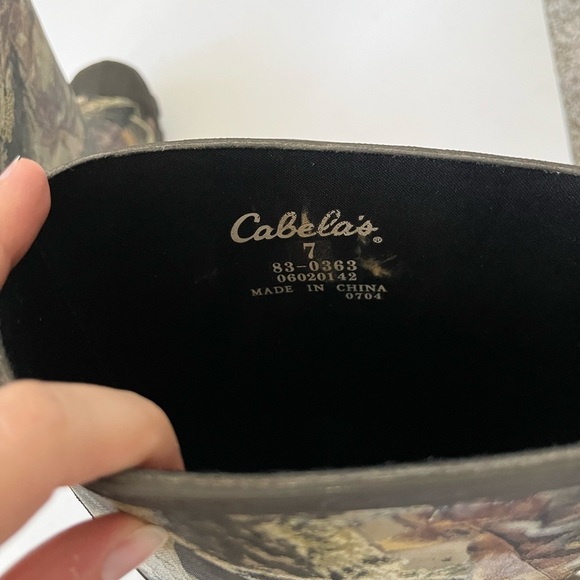 Cabela’s Snake Proof Waterproof Slip On Hunting Boots in Timber Mens Size 7 - Picture 6 of 16